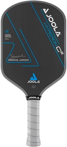 JOOLA Simone Jardim Hyperion C2 Pickleball Paddle - Aero-Curve Hyperion Shape with Charged Surface Technology from The Ben Johns Perseus - Balanced Pickleball Racket with Pop & Power - USAPA Approved in Kuwait