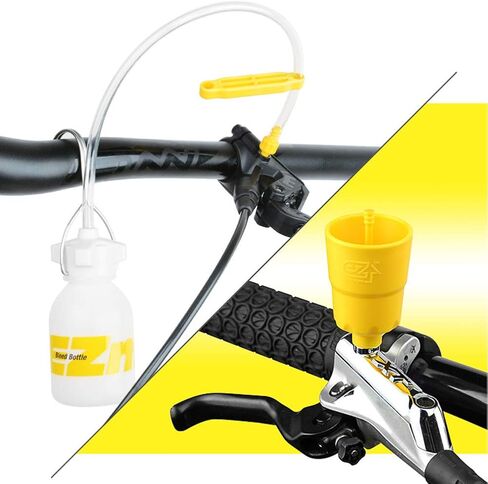 Brake Bleed Kit for Shimano, TEKTRO, TRP Hydraulic Disc Brakes, Mountain Brake Bleed Kit for MTB/Road Bike Brake Including High Performance Mineral Oil Brake Fluid (120ml) in Saudi Arabia