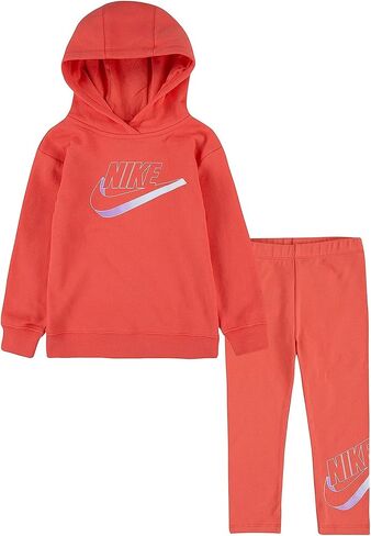 Nike Baby Girl's Mini Me Pullover Leggings Set (Toddler) Magic Ember 3 Toddler in Saudi Arabia