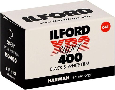 إلفورد XP2 400asa 35 ملم فيلم أبيض وأسود 24 تعريض in Kuwait
