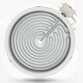 WB30T10126 12''Tripe Haliant/Radian Surface Element Compatible GE Glass Top Halo Heating Element Series,Replaces:AP4344521,PS2321560,SU10126,1474212,EA2321560 Electric Cooktop Radiant Surface Elements