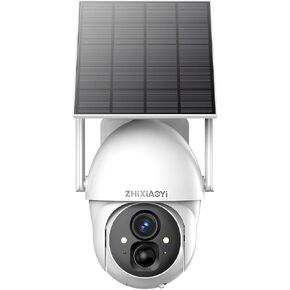 Security Camera Outdoor, 2K WiFi Outdoor Security Camera, Night Vision, PIR Motion Detection, Two-Way Voice Call, 360°Pan Perfect for Outdoor