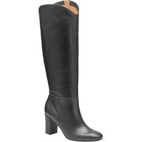 Johnston & Murphy Charlotte Knee-High Boots for Women – 3.25" Heeled Boots, Leather Boots for Women, Tall Boots