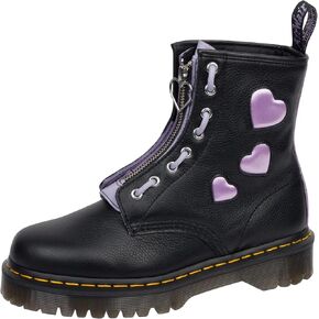Dr. Martens Women's 1460 Zip Heart Boots