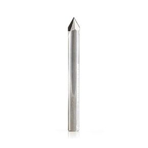 Amana Tool - PCD 60° V Grooving 1/4" Shank (DRB-416), Industrial Grade
