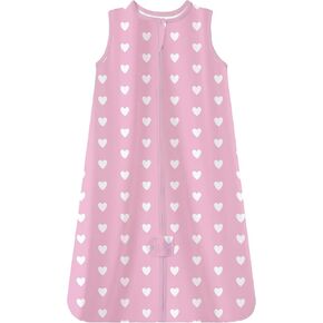 TotAha Sleep Sack 0-6-12-24 Months, 0.5 TOG Light Sleeping Sacks, Buttery Soft Infant Baby Sleep Bag with 2-way Safe Zipper in Kuwait