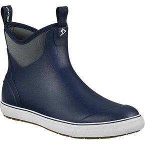 Piscifun Fishing Deck Boots, Waterproof Rain Boots, Anti-Slip Rubber Boots with Breathable Neoprene Lining