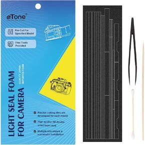 eTone Pre-Cut Light Seal Foam Sponge Kits Repair for Asahi Pentax Spotmatic SP/SPII/SPF/Pentax K1000 Film Camera.