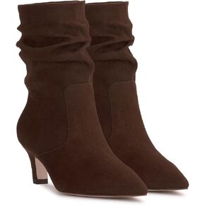 Jessica Simpson Women's Vyluna Kitten Heel Slouch Booties Ankle Boot