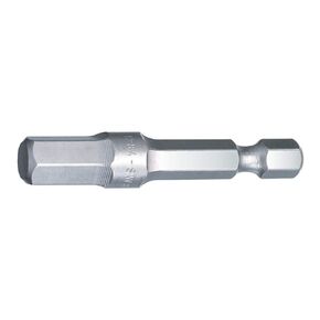 Stahlwille 08330006 1/4" Hex Screwdriver Bit, Size 6 mm, 50 mm Bit Length, E 6.3, High-Performance Steel, Strong, Precise, Versatile Tool for Reliable Fastening, Made in Germany
