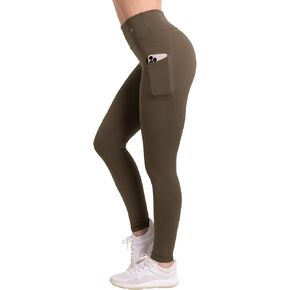Compression Leggings for Women, Tummy Control Workout Gym Running Yoga Pants Rose