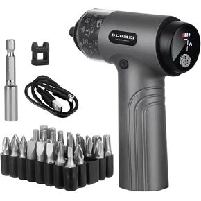 Cordless Screwdriver Set, Portable 35 in 1 Electric Screwdriver with 30 Bits,Precision Power Screwdriver Set Professional Repair,ideal for DIY enthusiasts