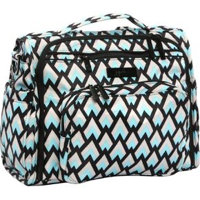 JuJuBe B.F.F Multi-Functional Convertible Diaper Backpack/Messenger Bag, JuJuBe & Cheerios Diaper Bag - Good Goes Round