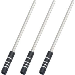 3 Piece 5 inch Magnetic Metal Shaft Extension Bar Hex Shank Socket Adapter for 4mm Precision Screwdriver Bit Holder