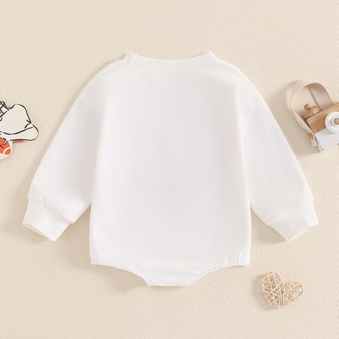 Muasaaluxi الوليد طفلة صبي كرة القدم الزي لعبة يوم التطريز رومبير Crewneck البلوز الخريف الشتاء الملابس in Saudi Arabia