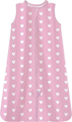 TotAha Sleep Sack 0-6-12-24 Months, 0.5 TOG Light Sleeping Sacks, Buttery Soft Infant Baby Sleep Bag with 2-way Safe Zipper in Kuwait