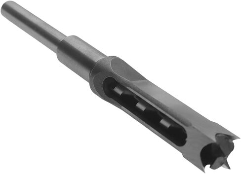 Square Hole Drill Bits Woodworking Square Drill Bits Set，SAFYY Wood Mortising Chisel Countersink Bits，Sharp Hardness Durable Steel Square Hole Drill Bits Set for Woodworking-18mm in Kuwait