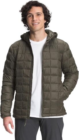 سترة بغطاء للرأس ThermoBall Eco للرجال من THE NORTH FACE 2.0 (حجم قياسي وكبير)، TNF Black-NPF، مقاس 3X Big in Saudi Arabia