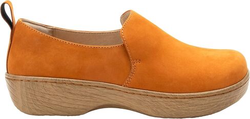 Alegria Women's Origin Orygin Wood Grain Leather Slip On Clog in Saudi Arabia