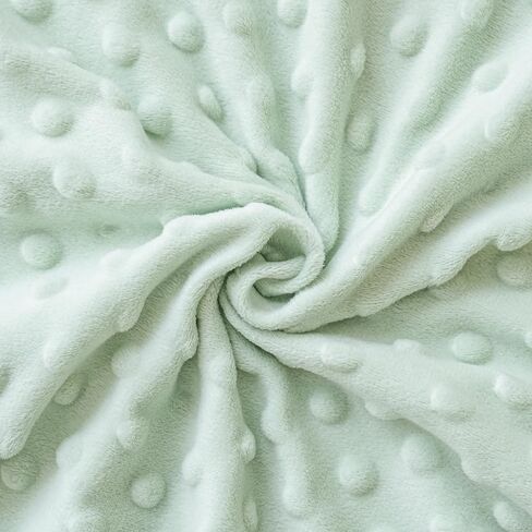 بطانيات كونسي للأطفال للجنسين الأولاد والبنات، بطانيات مينكي فائقة النعومة لغرف الأطفال مع مقدمة من قطن الموسلين وظهر من الصوف المنقط، أغطية سرير مطبوعة لحديثي الولادة in Kuwait