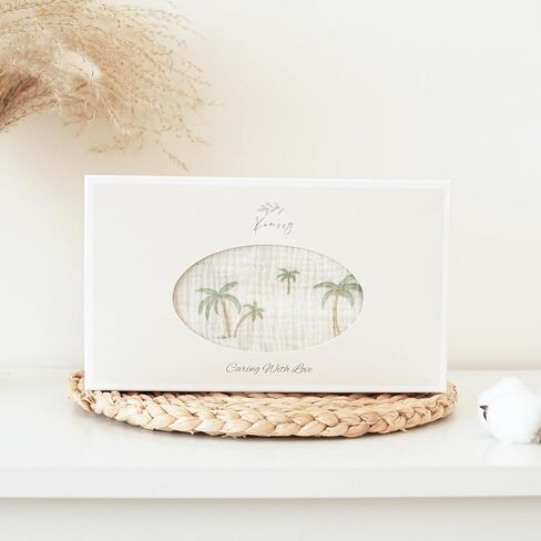 بطانيات كونسي للأطفال للجنسين الأولاد والبنات، بطانيات مينكي فائقة النعومة لغرف الأطفال مع مقدمة من قطن الموسلين وظهر من الصوف المنقط، أغطية سرير مطبوعة لحديثي الولادة in Kuwait