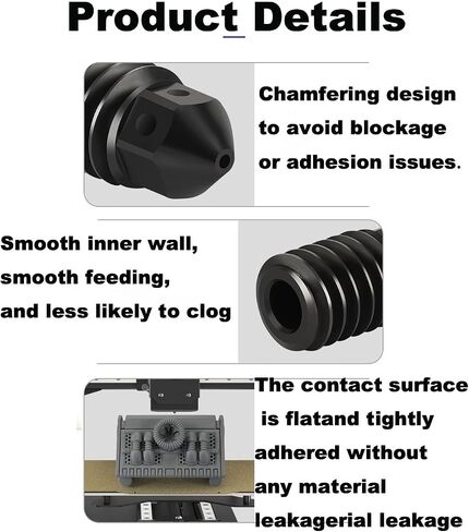 Hot end for A1 Mini/A1 Print Head Upgrade High-Temperature Hardened Steel Nozzle Hot End Kit Extruder Replacement Compatible with Bambu Lab A1&A1 Mini 3D Printe ﻿ (0.4mm Hot end) in Saudi Arabia