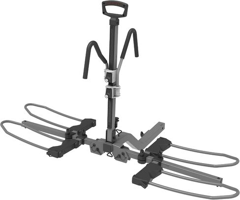 HYPERAX Volt Lift 1X Patented Lift Assisted RV Rated Hitch Mounted E Bike Rack Carrier with RAMP Up to 80lbs eBike with Up to 5" Fat Tires for RV,Motorhome,Trailer,Toad, and S.U.V in Saudi Arabia