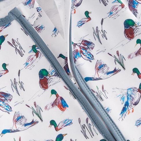 Biayxms Infant Baby Boy Girl Mallard Duck Romper Jumpsuit Long Sleeve Zip Up Duck One Piece Overalls Hunting Baby Clothes in Saudi Arabia