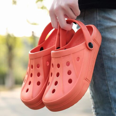 FZUU Mens Women Breathable Garden Clogs Comfortable Slip On Beach Sandals Lightweight Slippers Water Shoes in Saudi Arabia