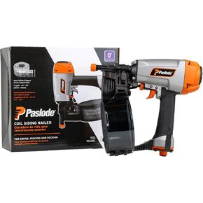Paslode Pneumatic 0 Degree Coil Siding Nailer, 515900, Air Compressor Powered