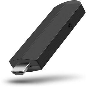 Aluratek PicStick - Wireless HDTV Photo and Video Viewer with Remote Control, Transform Your HDTV or Monitor into a Digital Photo Frame via Smartphone APP, Easy Setup (APWHS01F)