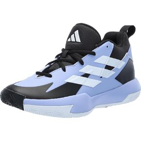 adidas Cross 'Em Up Select Basketball Sneaker, Blue Spark/Black/White, 3.5 US Unisex Little Kid
