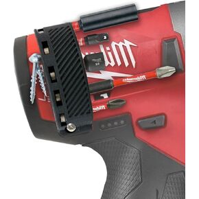 M12 Bit Holder for Milwaukee M12 Gen 2 Fuel Impact Surge Drivers. Magnetic 1/4 Hex Drill Bits Organizer for M12 Fuel 2551, 2553. Milwaukee Bit Holder, Packout Tool Holder Accessories (Right)