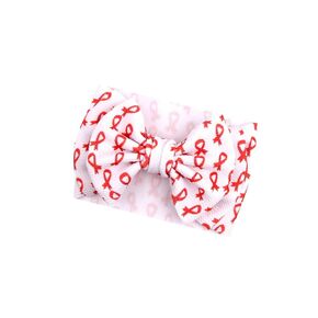 Baby Breast Cancer Awareness Turban Baby Pink Ribbon Hair Band Bow Breast Cancer Awareness Baby Headband BTB07 (A0-Turban Bow, Free Size)
