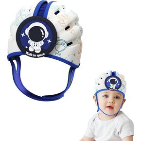 Baby Head Protector - Baby Helmet for Crawling Walking Running - No Bumps and Soft Cushion - Adjustable Protective Cap Infant Baby Safety Headguard - Toddler Helmets 6-12 Months