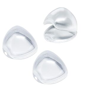 Pacifier Case| Pacifier Container| Baby Pacifier Holder Box for Travel |BPA Free |Universal All Pacifiers|3 Pack|(Transparent)