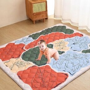 Baby Play Mat,Foldable Washable Baby Playpen Mat Crawling mat, No Smell Thicken One-Piece Baby Play mats for Floor, Anti- Slip Baby Mat Activity Playmats for Babies&Toddlers (Traffic, 71" X 59")