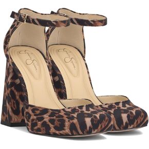 Jessica Simpson Women's Lollah Ankle Strap Block Heel Pump