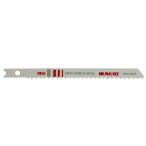 MILWAUKEE JIG SAW Blade BI-MET 8T 4LG (5PK) Part # 48-42-0850