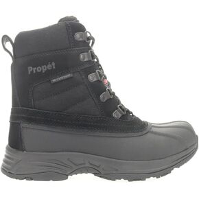 Propet Womens Cortland Snow & Winter Casual Boots Low Heel 1-2" - Black