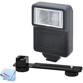 Digital Camera Flash, Bracket and 4X AA Batteries and Charger for Fuji, Samsung, Leica, Panasonic, Kodac & More Cameras & Camcorders