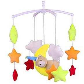 Nursery Mobile,Musical Crib Mobile for Baby Girls,Crib Mobile Nursery Decor,Baby Mobile for Crib,Baby Crib Mobile Doll,Mobile for Crib,Baby Shower Gift Nursery Decoration