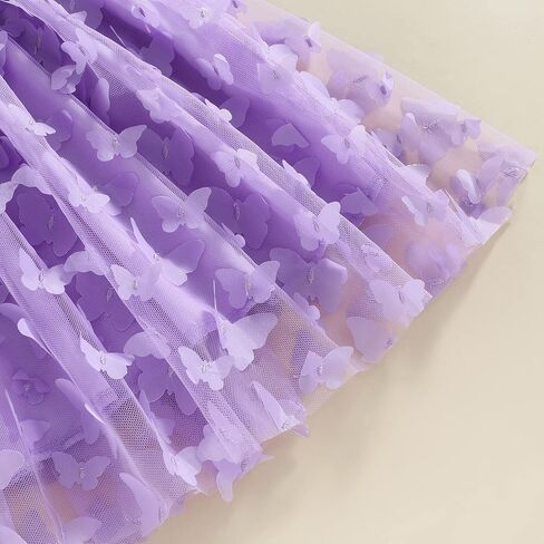 Baby Girl Butterfly Wings Fairy Dress Halloween Clothes Sleeveless A-line Ruffle Layered Lace Tutu Princess Dresses in Saudi Arabia