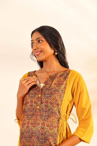 Janasya Maternity Nursing Kurta Set with Breastfeeding Feature for Pre and Post Pregnant Women in Saudi Arabia