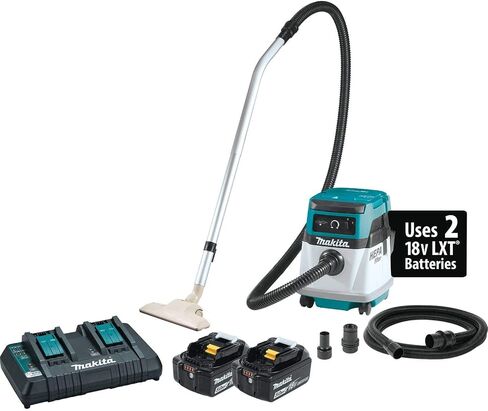 Makita XCV13Z 18V X2 LXT® Lithium-Ion (36V) Cordless/Corded 4 Gallon HEPA Filter Dry Dust Extractor/Vacuum, Tool Only in Saudi Arabia
