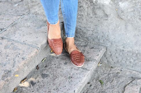 Macarena Collection Sandals women Huarache Sandal Colorful Leather Mexican Style Color 2206 in Saudi Arabia