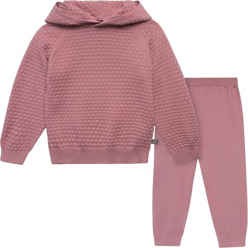 Modern Moments baby-girls Toddler Honey Comb Sweater Knit Top and Pant Set in Saudi Arabia