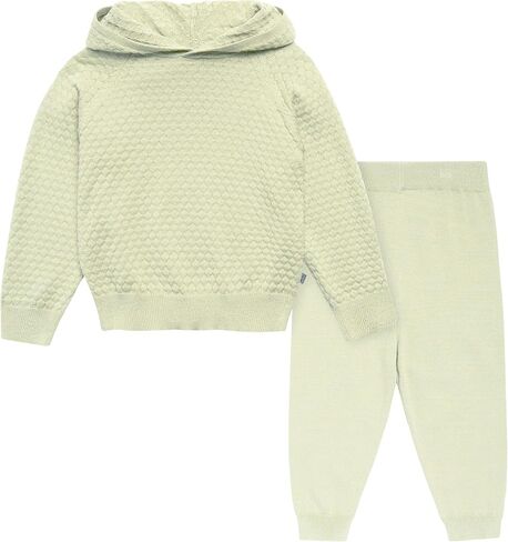 Modern Moments baby-girls Toddler Honey Comb Sweater Knit Top and Pant Set in Saudi Arabia