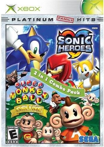 Sonic Heroes/Super Monkey Ball Deluxe - إكس بوكس ​​(متجدد) in Saudi Arabia