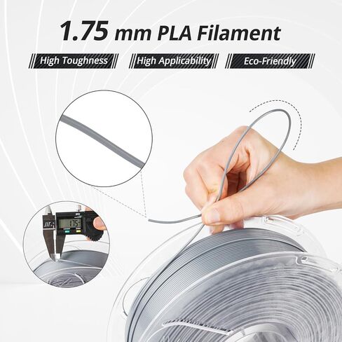 AMOLEN 3D Printer Filament PLA, 1.75mm PLA Filament Chestnut Brown PLA, 1KG/2.2lb, Dimensional Accuracy +/- 0.02 mm, Smooth & Non-Tangle, Fits for Most FDM 3D Printer, Supporting Up to 500mm/s in Saudi Arabia